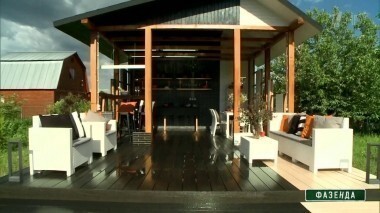 Беседка с полосой. Фазенда. Выпуск от 23.07.2017