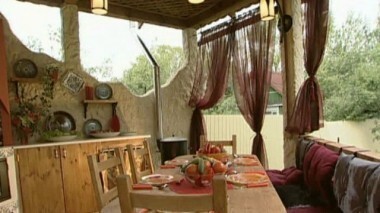 Кухня-беседка. Фазенда. Выпуск от 27.06.2012