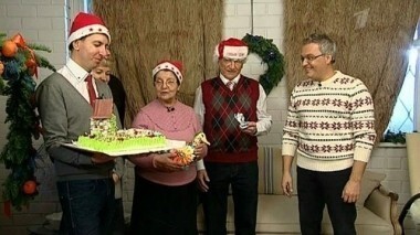 Новогодняя гостиная в стиле прованс. Фазенда. Выпуск от 13.01.2013