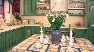 В гостях у Юлии Высоцкой. Кухня как у… Юлии Высоцкой! Идеальный ремонт. Выпуск от 19.04.2014