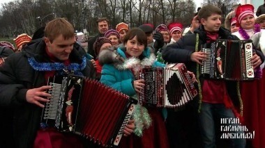 По заявкам телезрителей. Играй, гармонь любимая! Выпуск от 23.12.2017