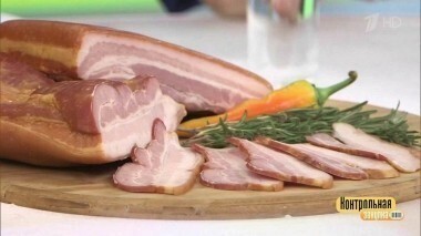 Грудинка варено-копченая. Контрольная закупка. Выпуск от 09.12.2016