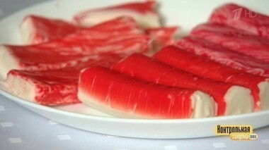 Крабовые палочки охлажденные. Контрольная закупка. Выпуск от 13.12.2017