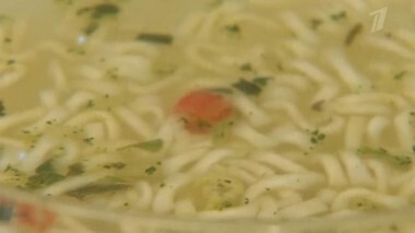 Куриный суп быстрого приготовления с вермишелью. Контрольная закупка. Выпуск от 21.05.2012