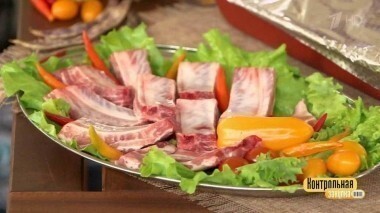 Охлажденные свиные ребрышки. Контрольная закупка. Выпуск от 18.10.2017