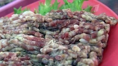 Охлажденный фарш из свинины и говядины. Контрольная закупка. Выпуск от 06.02.2015