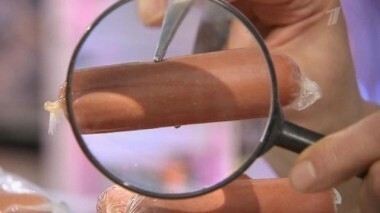 Сосиски говяжьи. Контрольная закупка. Выпуск от 31.01.2013