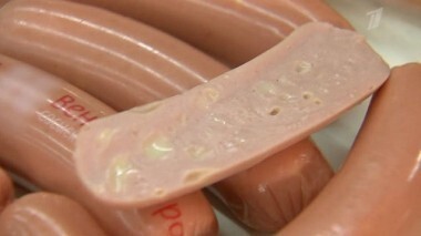 Сосиски с сыром. Контрольная закупка. Выпуск от 01.11.2013