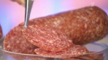 Сырокопченый сервелат. Контрольная закупка. Выпуск от 28.12.2012