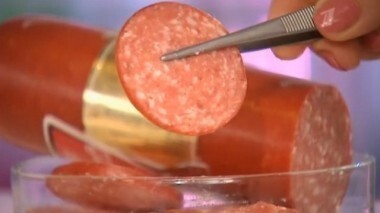 Варено-копченый сервелат «Коньячный». Контрольная закупка. Выпуск от 02.11.2012