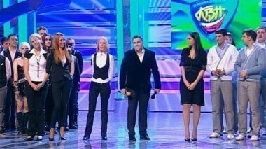 Второй четвертьфинал. Премьер-лига. КВН. Выпуск от 30.07.2011