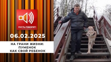 На грани жизни. Эпизод 7. Пуменок как свой ребенок. Пусть говорят. Выпуск от 06.02.2025