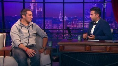 Александр Овечкин. Вечерний Ургант. 195 выпуск от 06.09.2013