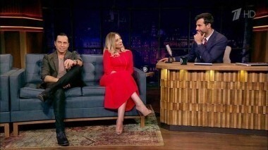 Александр Ревва и Орнелла Мути. Вечерний Ургант. 695 выпуск от 07.10.2016