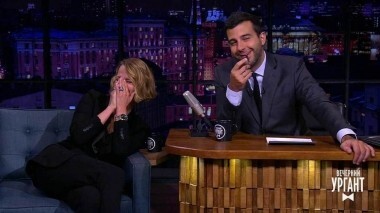 Александра Ребенок. Вечерний Ургант. 1016 выпуск от 10.10.2018