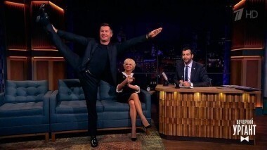 Алексей Немов и Светлана Хоркина. Вечерний Ургант. 878 выпуск от 23.10.2017