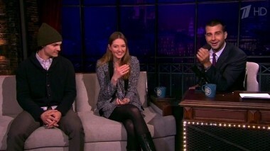 Алена Заварзина и Вик Уайлд. Вечерний Ургант. 281 выпуск от 26.02.2014