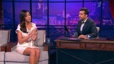 Алсу, Софья Аржаковская и Кристиан Слэйтер. Вечерний Ургант. 189 выпуск от 26.06.2013