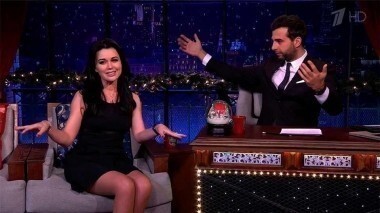 Анастасия Заворотнюк. Вечерний Ургант. 409 выпуск от 22.12.2014