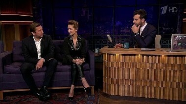 Андрей Мерзликин, Виктория Исакова, Александра Костенюк, Ян Непомнящий и Петр Свидлер. Вечерний Ургант. 556 выпуск от 30.11.2015