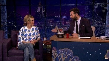 Анна Хилькевич и Левон Оганезов. Вечерний Ургант. 572 выпуск от 23.12.2015