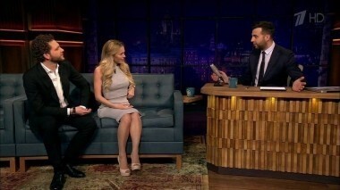 Анна Хилькевич, Константин Крюков и Петр Налич. Вечерний Ургант. 610 выпуск от 21.03.2016