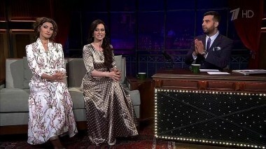 Анна Ковальчук и Анастасия Макеева. Вечерний Ургант. 480 выпуск от 27.05.2015