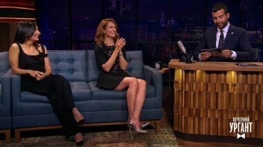 Анна Меликян и Виктория Исакова. Вечерний Ургант. 845 выпуск от 06.09.2017