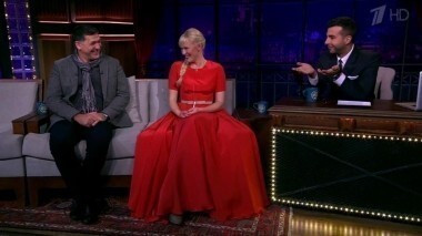 Анна Щербинина и Сергей Пускепалис. Вечерний Ургант. 353 выпуск от 29.09.2014