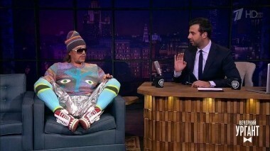 Богдан Титомир и Полина Попова. Вечерний Ургант. 801 выпуск от 17.04.2017