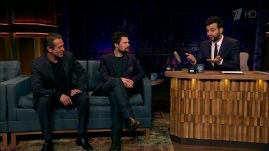 Данила Козловский и Владимир Машков. Вечерний Ургант. 633 выпуск от 22.04.2016