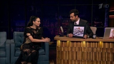 Диана Вишнева. Вечерний Ургант. 715 выпуск от 10.11.2016