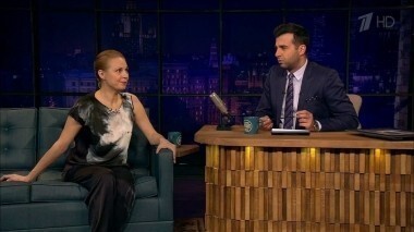 Дина Корзун, Ксения Лукьянчикова и Артем Ткаченко. Вечерний Ургант. 607 выпуск от 16.03.2016