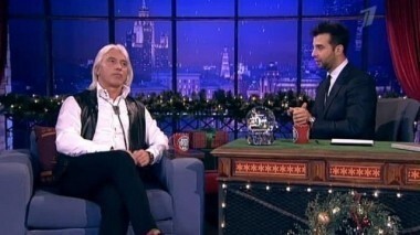 Дмитрий Хворостовский. Вечерний Ургант. 102 выпуск от 25.12.2012