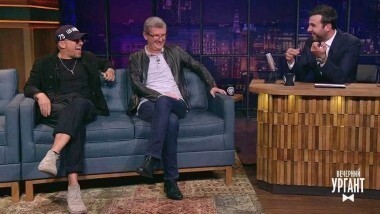 Дмитрий Нагиев и Юрий Аксюта. Вечерний Ургант. 827 выпуск от 01.06.2017