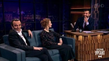 Джаник Файзиев, Мария Луговая и Мария Аронова. Вечерний Ургант. 780 выпуск от 16.03.2017