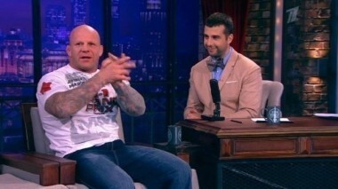 Джефф Монсон и Нюша. Вечерний Ургант. 135 выпуск от 14.03.2013