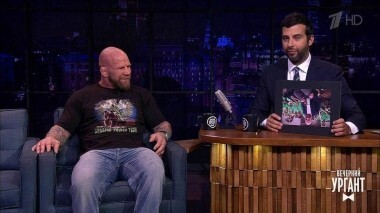 Джефф Монсон. Вечерний Ургант. 1002 выпуск от 19.09.2018