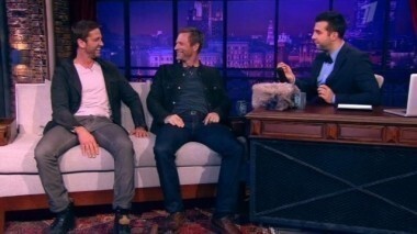 Джерард Батлер, Аарон Экхарт и Сергей Лазарев. Вечерний Ургант. 146 выпуск от 29.03.2013