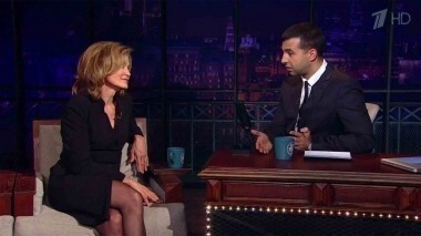 Джессика Лэнг. Вечерний Ургант. 286 выпуск от 11.03.2014