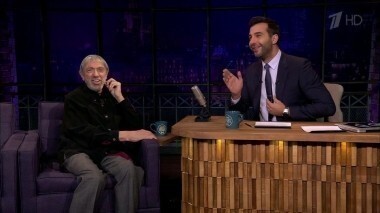 Эдуард Артемьев и Факундо Арана. Вечерний Ургант. 554 выпуск от 26.11.2015