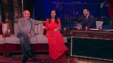 Екатерина Стриженова и Александр Гордон. Вечерний Ургант. 249 выпуск от 09.12.2013