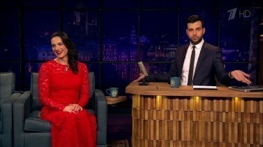 Елена Исинбаева. Вечерний Ургант. 613 выпуск от 24.03.2016