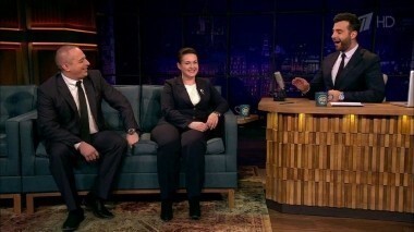 Елена Серова и Марк Серов, Микаэл Арамян и Вера Житницкая. Вечерний Ургант. 625 выпуск от 12.04.2016