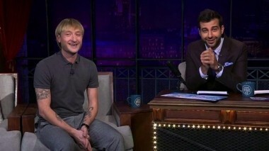 Евгений Плющенко. Вечерний Ургант. 393 выпуск от 28.11.2014