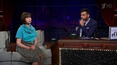 Евгения Симонова. Вечерний Ургант. 481 выпуск от 28.05.2015