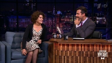 Фанни Ардан и Александр Иванов. Вечерний Ургант. 1200 выпуск от 21.11.2019