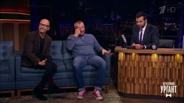 Федор Бондарчук и Юрий Быков. Вечерний Ургант. 869 выпуск от 10.10.2017