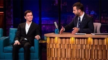 Филипп Янковский и Цви Хейфец. Вечерний Ургант. 656 выпуск от 02.06.2016