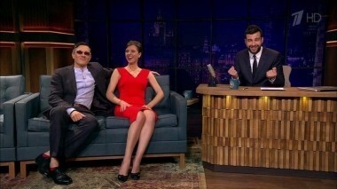 Игроки баскетбольного ЦСКА, Егор Бероев и Ксения Алферова. Вечерний Ургант. 645 выпуск от 18.05.2016